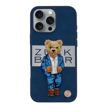 Lade das Bild in den Galerie-Viewer, 🧸 ZB Paris Gentleman iPhone Hüllen – Bärendesign
