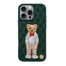 Lade das Bild in den Galerie-Viewer, 🧸 ZB Paris Gentleman iPhone Hüllen – Bärendesign