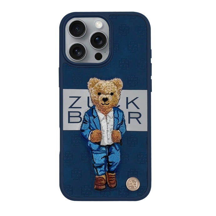 🧸 ZB Paris Gentleman iPhone Hüllen – Bärendesign